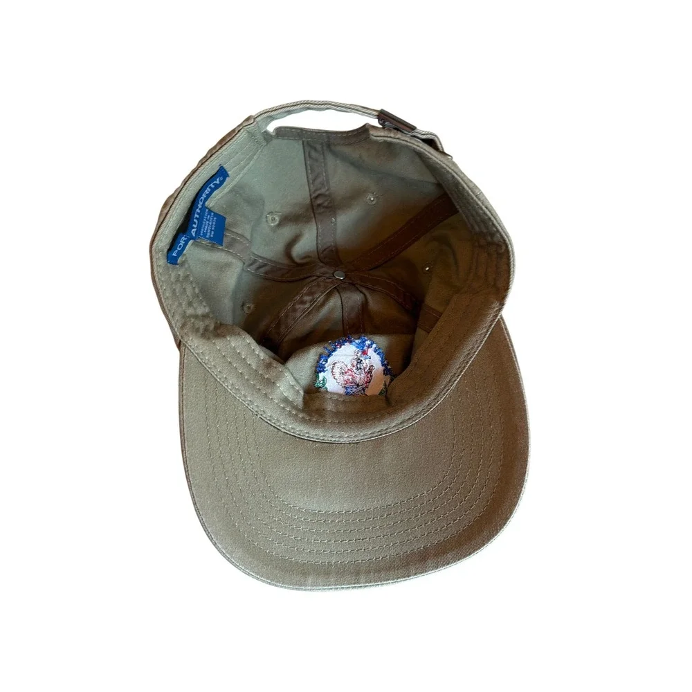 Baseball Cap Khaki Beaver Hollow Campground Ossipee NH Dad Hat